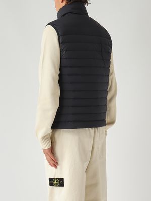 4. Chaleco de hombre de nylon ligero Azul marino