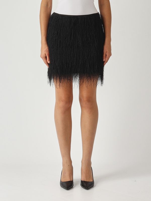 1. Gonna donna con frange Nero Twinset 252tt2302