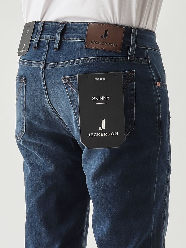 4. James skinny-fit Tri Blend stretch cotton jeans for men Dark Denim Jeckerson ai25juppa100james001