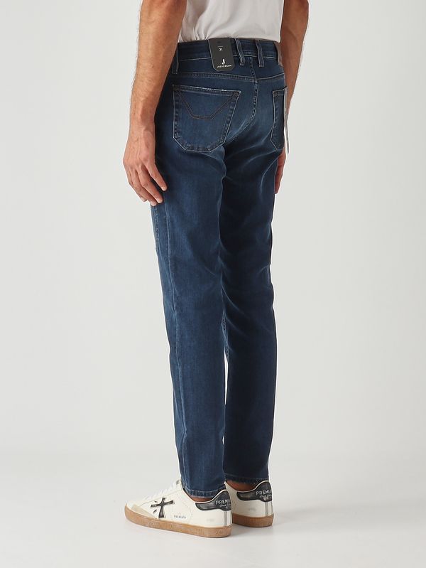 3. James skinny-fit Tri Blend stretch cotton jeans for men Dark Denim Jeckerson ai25juppa100james001