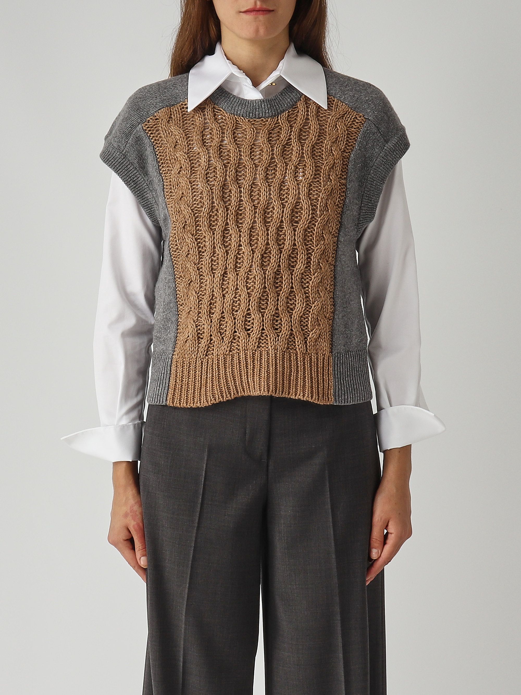Gilet da donna senza maniche anni '70 hippie in finta pelle