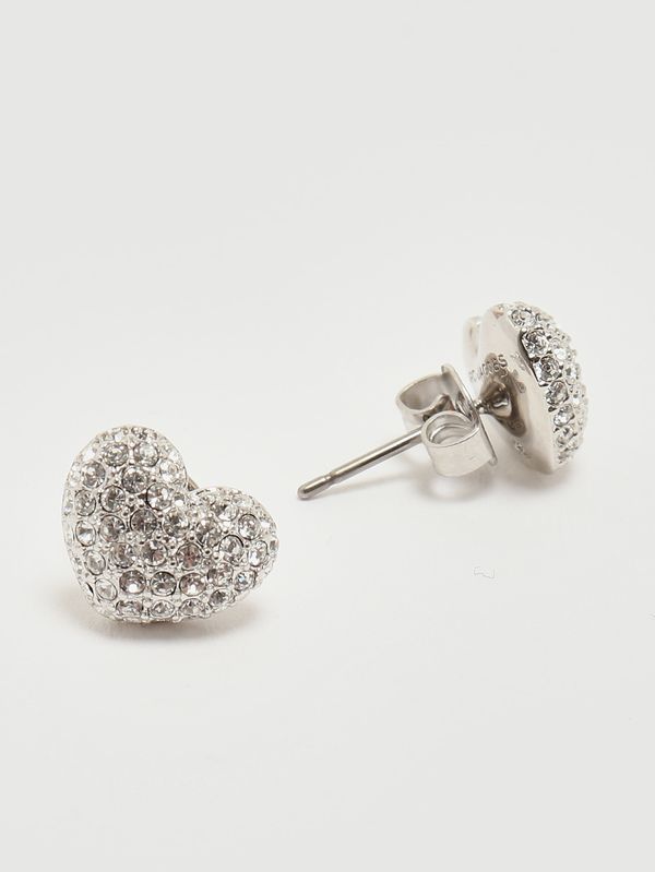 3. Pendientes de mujer Heart Pave con strass Plata Marc Jacobs 2r5jer001j27
