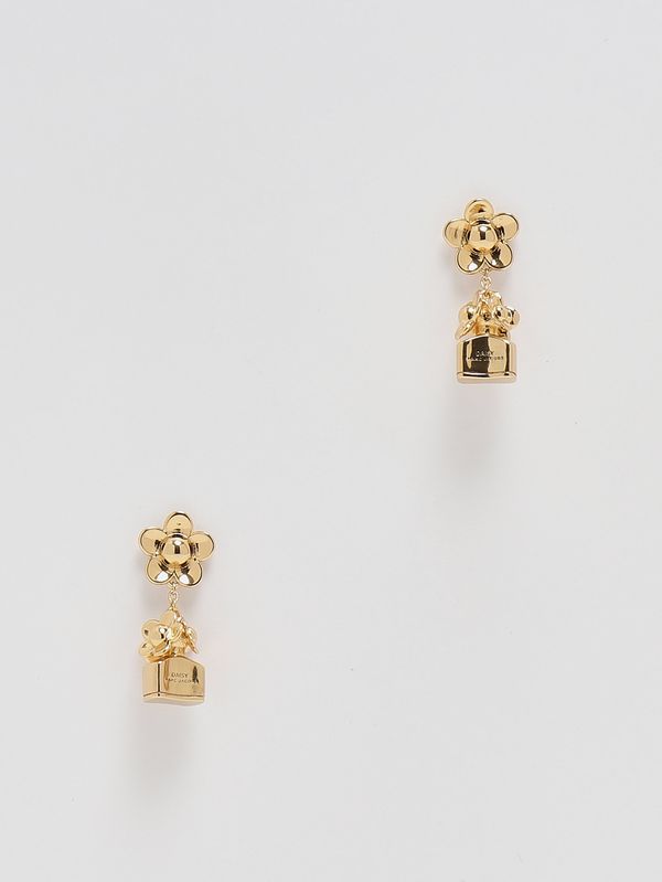 1. Women's Daisy metal earrings Gold Marc Jacobs 2r5jer001j31