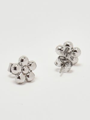 3. Boucles d'oreilles femme Daisy Balloon en métal Argent
