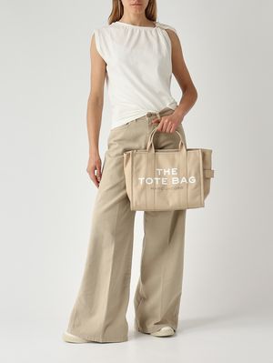 2. Borsa donna The Tote Bag Medium in canvas Beige