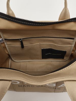5. Borsa donna The Tote Bag Medium in canvas Beige