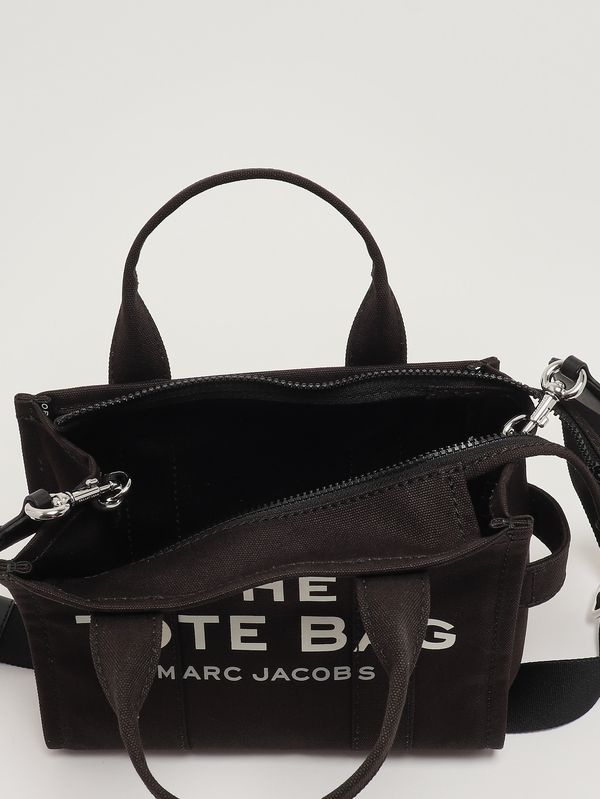 5. Bolso de mujer The Small Tote de lona Negro Marc Jacobs m0016493