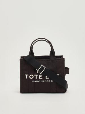 4. Borsa donna The Small Tote in canvas Nero