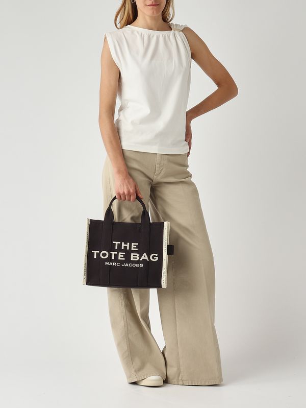Marc Jacobs Women's The Tote Bag Medium in canvas - Black