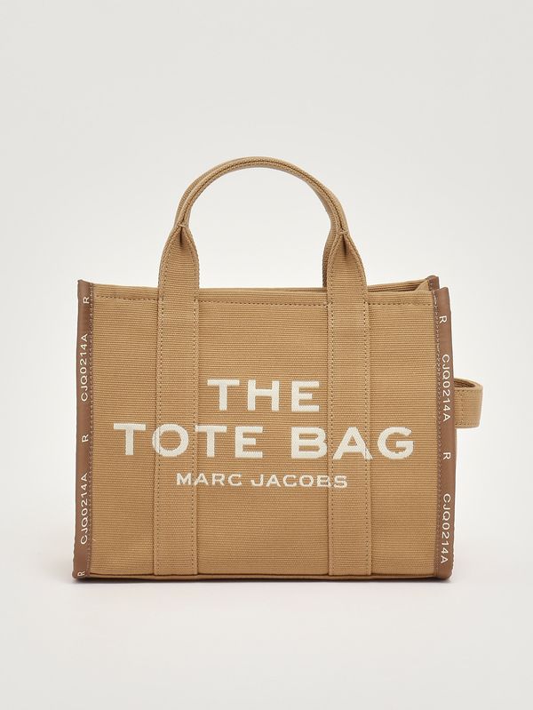 Women's The Tote Bag Medium in canvas Camel Marc Jacobs