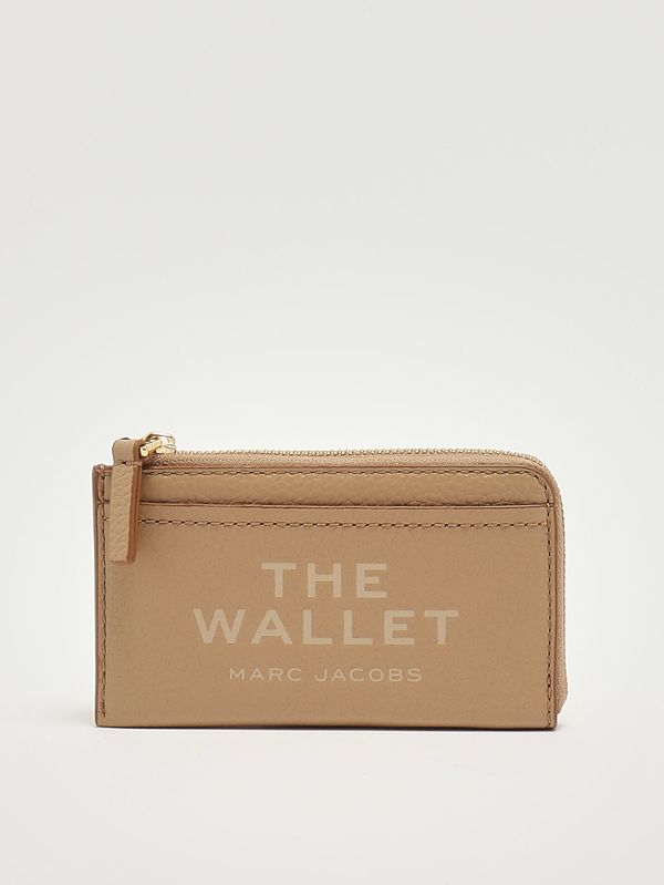 Porte-cartes femme en cuir Chameau Marc Jacobs