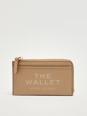 1. Women's leather card holder Camel