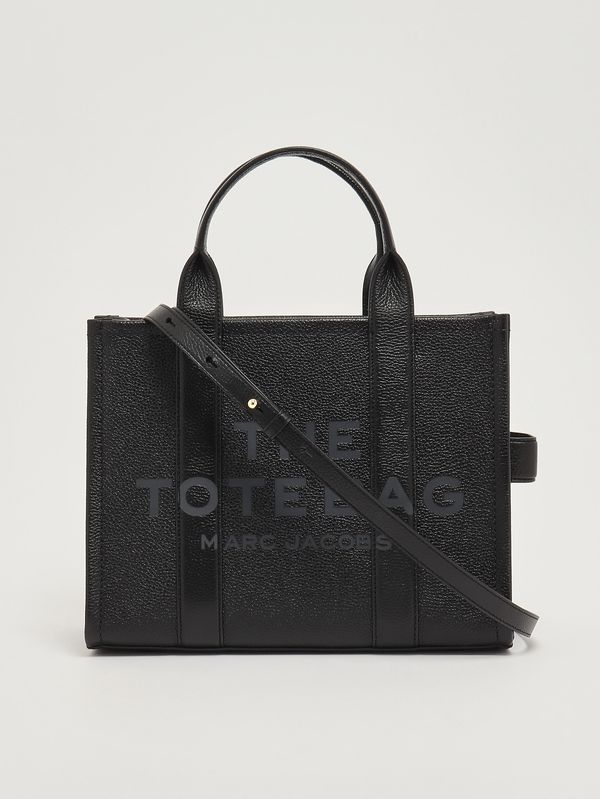 4. Damentasche The Medium Tote aus Vollnarbenleder Schwarz Marc Jacobs h004l01pf21