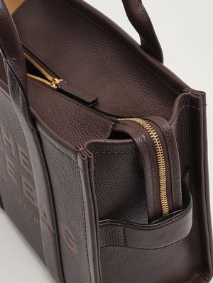 6. Bolso de mujer The Medium Tote de cuero de plena flor Ganache