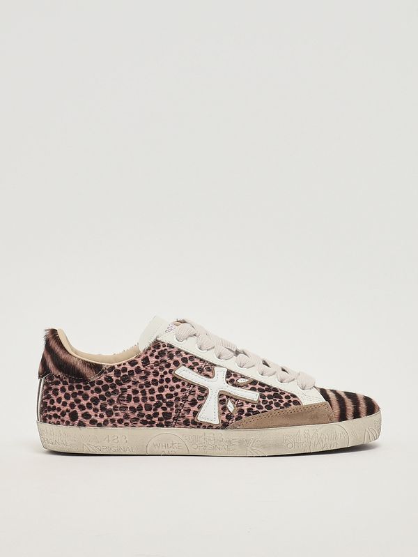 1. Women's Stevend 6935 sneakers in leather Animal print Premiata stevend6935