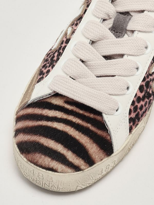 5. Women's Stevend 6935 sneakers in leather Animal print Premiata stevend6935