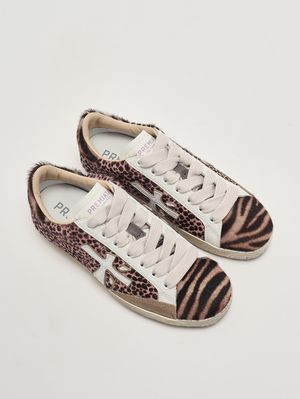 2. Women's Stevend 6935 sneakers in leather Animal print