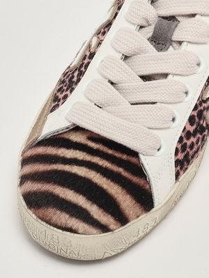 5. Women's Stevend 6935 sneakers in leather Animal print