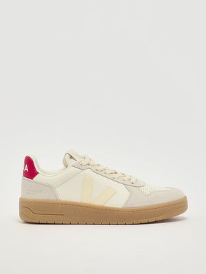 Damen-Sneaker V-82 aus Leder Zement Veja