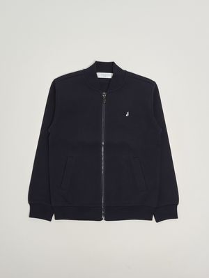1. Sweat enfant en mélange de coton Bleu