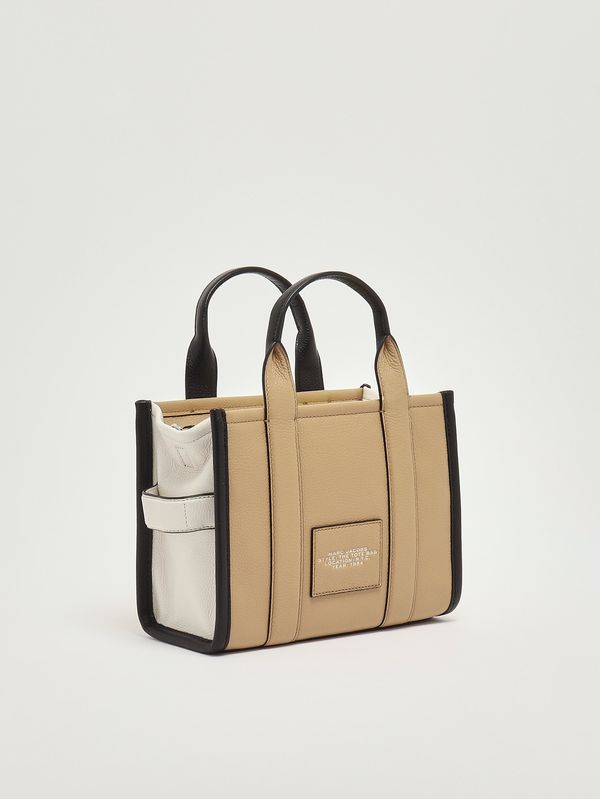 3. Women's The Small Tote bag in leather Camel Marc Jacobs h006l01re22