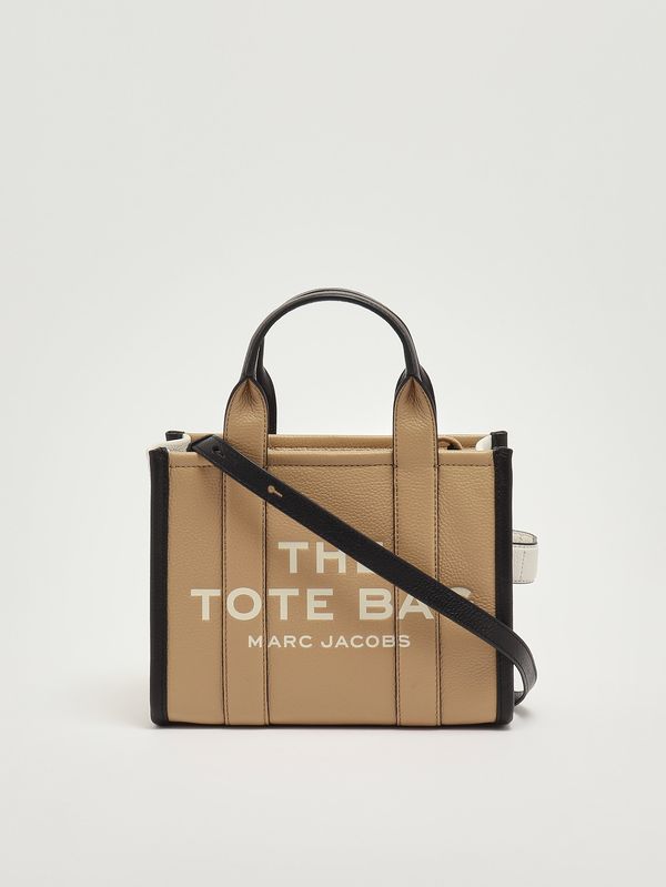 4. Women's The Small Tote bag in leather Camel Marc Jacobs h006l01re22