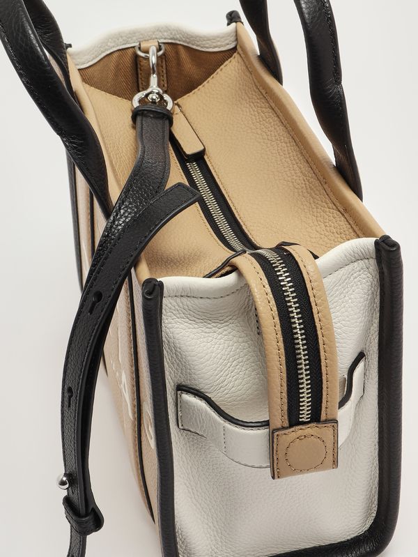6. Women's The Small Tote bag in leather Camel Marc Jacobs h006l01re22