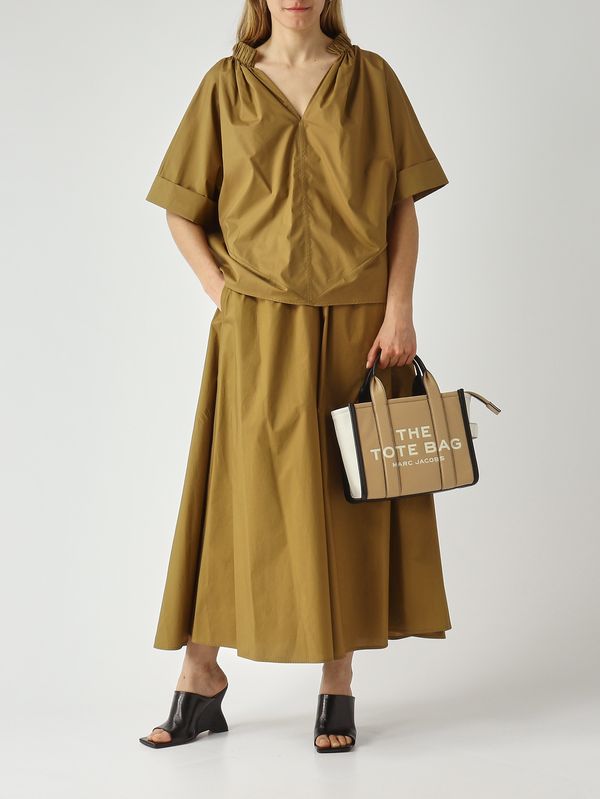 2. Women's The Small Tote bag in leather Camel Marc Jacobs h006l01re22
