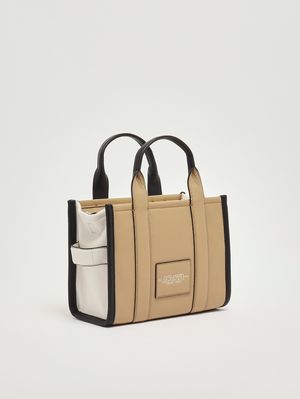 3. Women's The Small Tote bag in leather Camel