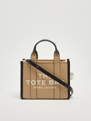 4. Women's The Small Tote bag in leather Camel