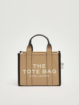 1. Women's The Small Tote bag in leather Camel