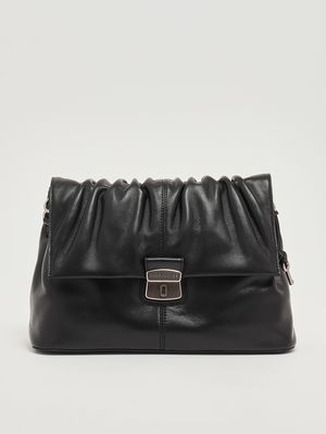 1. Damentasche The Cristina Messenger aus Leder Schwarz