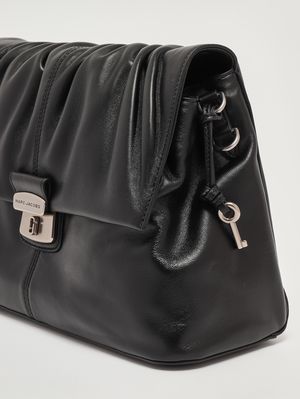 7. Damentasche The Cristina Messenger aus Leder Schwarz