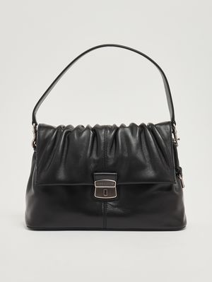 4. Damentasche The Cristina Messenger aus Leder Schwarz