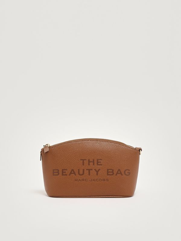 Pochette femme The Beauty Bag en cuir Huile d'argan Marc Jacobs