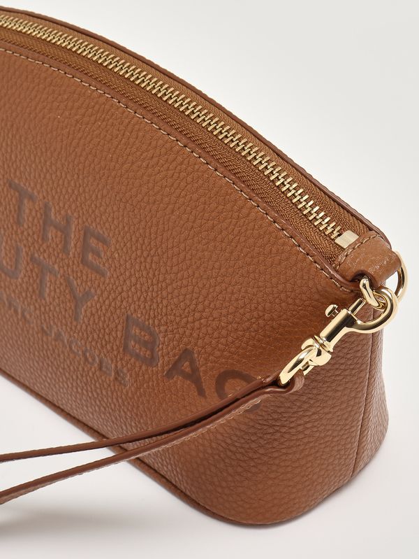 5. Pochette femme The Beauty Bag en cuir Huile d'argan Marc Jacobs 2r4scp003s02