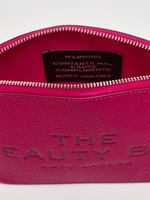 4. The Beauty Bag women's leather pouch Raspberry
