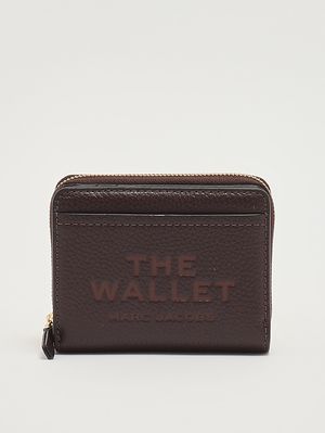 Patrizia Pepe grained leather wallet with removable shoulder strap