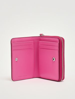 3. Cartera de mujer de piel Frambuesa