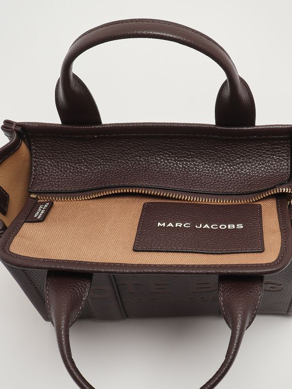 5. Sac The Tote Bag Small en cuir grainé pour femme Ganache Marc Jacobs h009l01sp21