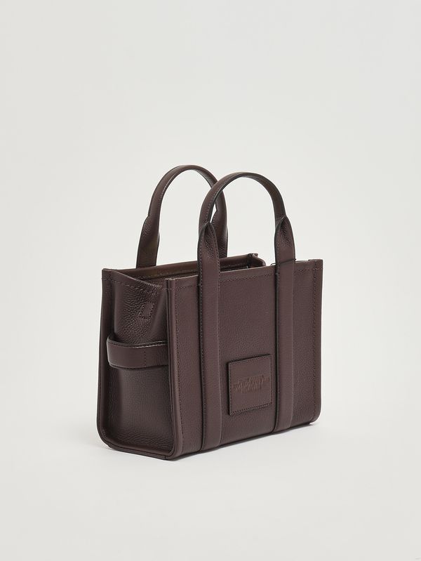3. Sac The Tote Bag Small en cuir grainé pour femme Ganache Marc Jacobs h009l01sp21