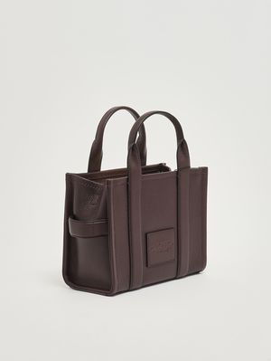 3. Sac The Tote Bag Small en cuir grainé pour femme Ganache