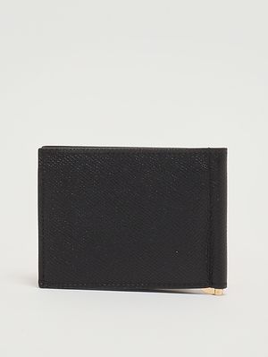 3. Portacarte uomo Gancini in pelle Nero