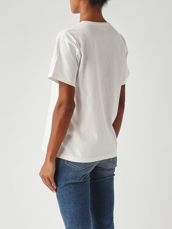 4. T-shirt femme T-Normy-Od en coton Blanc Diesel a203990jmbb
