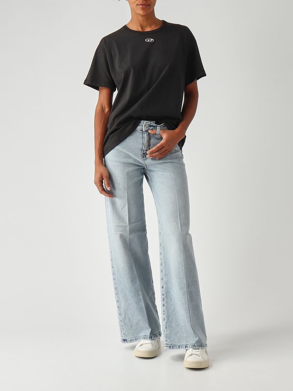 2. T-shirt femme T-Normy-Od en coton Noir Diesel a203990jmbb