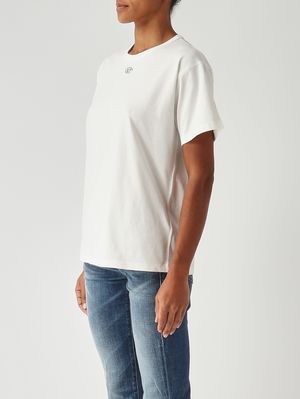 3. T-shirt femme T-Normy-Od en coton Blanc