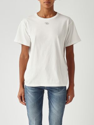 1. T-shirt femme T-Normy-Od en coton Blanc