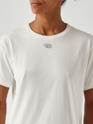 5. T-shirt femme T-Normy-Od en coton Blanc