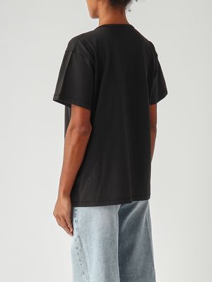 4. T-shirt femme T-Normy-Od en coton Noir