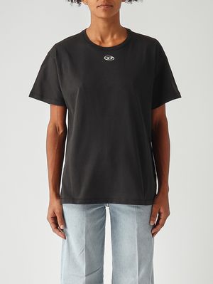 1. T-shirt femme T-Normy-Od en coton Noir